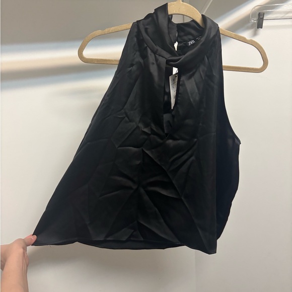 NWT Silk Halter Blouse - Picture 2 of 6